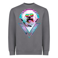 Storm bichons frise dog vintage Heavyweight Sweatshirt - artisFamous