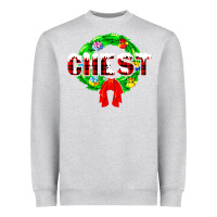 Heather Grey chest nuts Heavyweight Sweatshirt - artisFamous