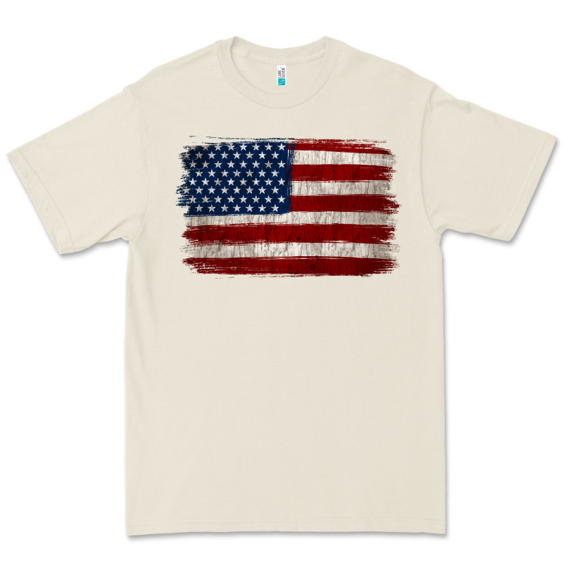 Distressed American Flag Premium Tee by Jasminsmagicworld | Teevron