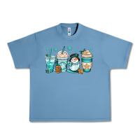 Pebble Blue winter coffee cups Urban Heavy Tee - OliviaCreatesArt
