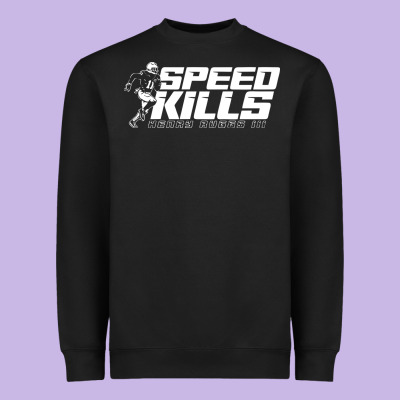 Henry Ruggs Speed Kills Heavyweight Sweatshirt Designed By Artisfamous