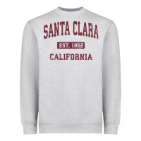 Heather Grey santa clara cali ca vintage athletic sports design Heavyweight Sweatshirt - artisFamous