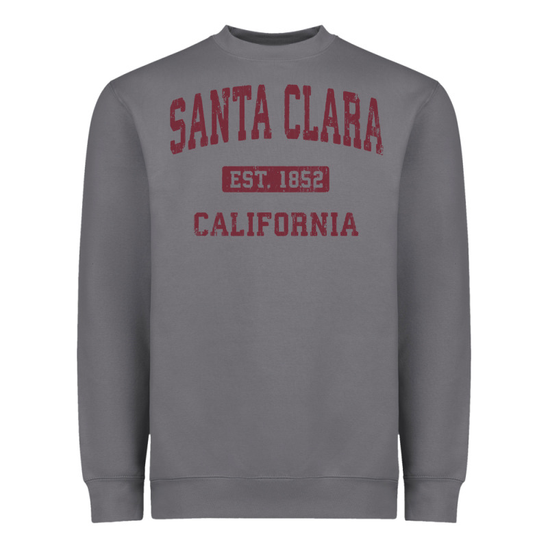 Santa Clara Cali Ca Vintage Athletic Sports Design Heavyweight Sweatshirt by artisFamous | Teevron