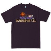 Plum Wild about Basketball Premium Tee - HowdyJamesFarm