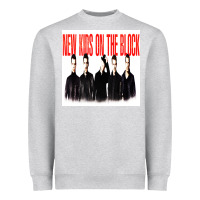Heather Grey NEWS KIDS ON THE BLOCK Heavyweight Sweatshirt - artisFamous