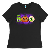 Black boo Ladies Tee - CowGirlArtShop