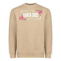 Mushroom santa c.r.u.z cali  floral hibiscus flower Heavyweight Sweatshirt - artisFamous