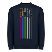 Rainbow Lightsaber Heavyweight Sweatshirt | Teevron