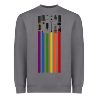Storm rainbow lightsaber Heavyweight Sweatshirt - artisFamous