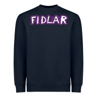 Navy fidlar Heavyweight Sweatshirt - artisFamous