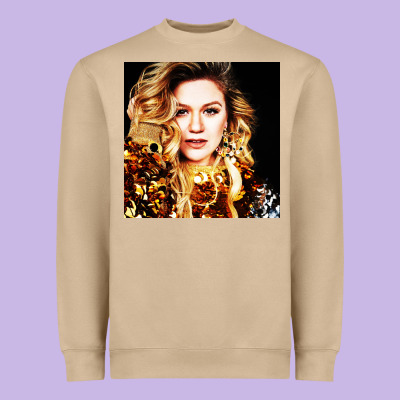 Kelly Clarkson Heavyweight Sweatshirt Designed By Artisfamous