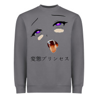 Storm ahegao face girl Heavyweight Sweatshirt - artisFamous
