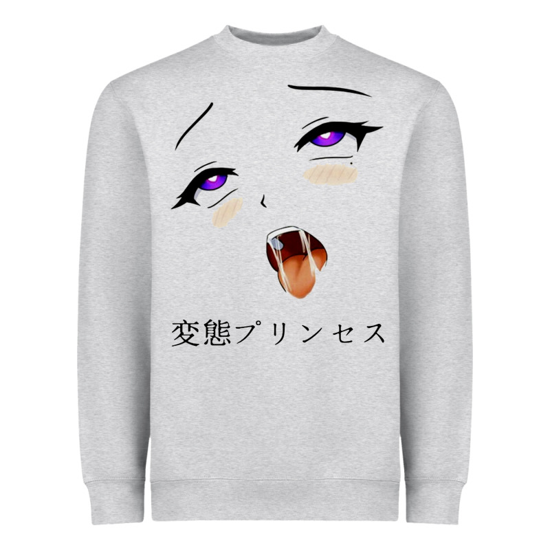 Ahegao Face Girl Heavyweight Sweatshirt by artisFamous | Teevron