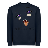 Navy ahegao face girl Heavyweight Sweatshirt - artisFamous