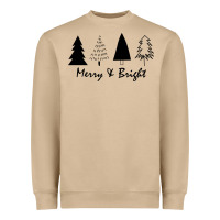 Mushroom merry and bright Heavyweight Sweatshirt - artisFamous