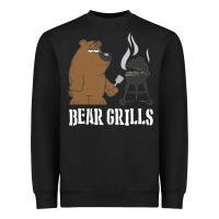 Black Bear Grills Grylls Heavyweight Sweatshirt - artisFamous