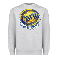 Heather Grey carib beer Heavyweight Sweatshirt - artisFamous