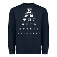 Navy epstein did not kill himself Heavyweight Sweatshirt - artisFamous