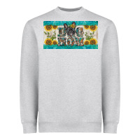 Heather Grey dog mom french  bulldog license plate template Heavyweight Sweatshirt - BarkalooDesign