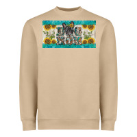 Dog Mom French  Bulldog License Plate Template Heavyweight Sweatshirt | Teevron