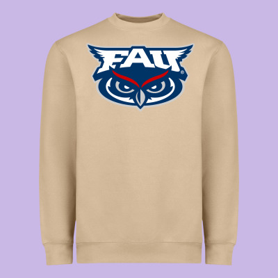 Florida Atlantic Owls Heavyweight Sweatshirt Designed By Artisfamous