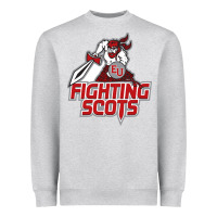 Heather Grey edinboro fighting scots Heavyweight Sweatshirt - artisFamous