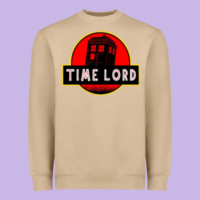 Dr Who Park Time Lord Heavyweight Sweatshirt Designed By Artisfamous