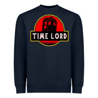 Navy dr who park time lord Heavyweight Sweatshirt - artisFamous