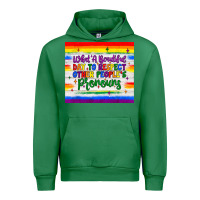 Emerald what a beautiful day to respect other people's pronouns  tumbler Urban Hoodie - JahusDesignShop