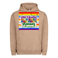 Pigment Burro what a beautiful day to respect other people's pronouns  tumbler Urban Hoodie - JahusDesignShop