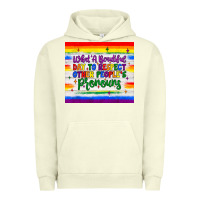 Pigment Pistachio what a beautiful day to respect other people's pronouns  tumbler Urban Hoodie - JahusDesignShop