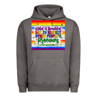 What A Beautiful Day To Respect Other People's Pronouns  Tumbler Urban Hoodie | Teevron