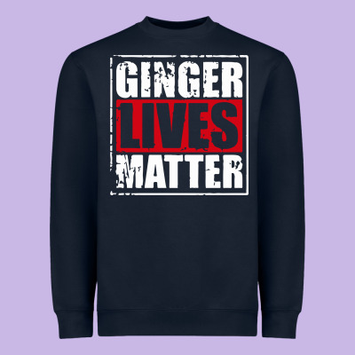 Ginger Lives Matter Heavyweight Sweatshirt Designed By Artisfamous