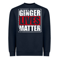 Navy ginger lives matter Heavyweight Sweatshirt - artisFamous