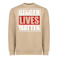 Mushroom ginger lives matter Heavyweight Sweatshirt - artisFamous