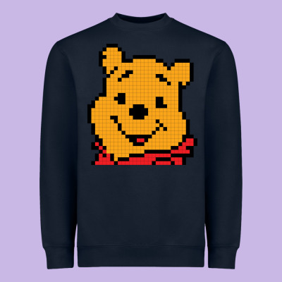 Pooh Heavyweight Sweatshirt Designed By Artisfamous