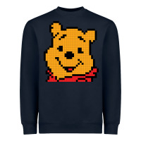 Navy pooh Heavyweight Sweatshirt - artisFamous