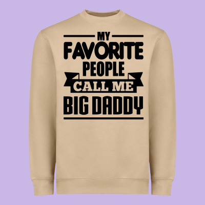 Big Daddy Heavyweight Sweatshirt Designed By Artisfamous