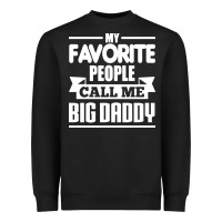 Black big daddy Heavyweight Sweatshirt - artisFamous