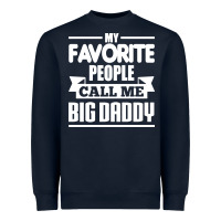 Navy big daddy Heavyweight Sweatshirt - artisFamous