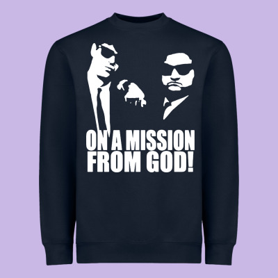 Blues Brothers Belushi Heavyweight Sweatshirt Designed By Artisfamous