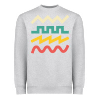 Heather Grey synthetiseur Heavyweight Sweatshirt - artisFamous