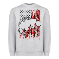Heather Grey usa utv rzr racing Heavyweight Sweatshirt - artisFamous