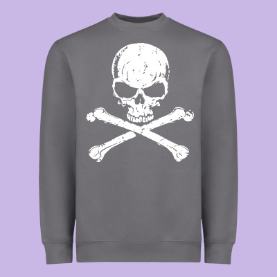 Pirates Adults Pirates Skull Crossbones Beard Heavyweight Sweatshirt Designed By Artisfamous