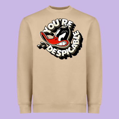 You're Despicable Heavyweight Sweatshirt Designed By Artisfamous