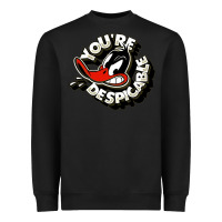 Black you're despicable Heavyweight Sweatshirt - artisFamous