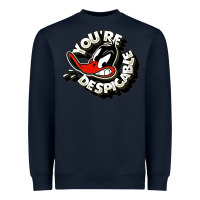 Navy you're despicable Heavyweight Sweatshirt - artisFamous