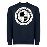 Navy concordia university irvine Heavyweight Sweatshirt - artisFamous
