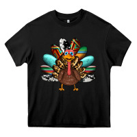 Black thanksgiving turkey Heavy Core Tee - RanaPortraitStore