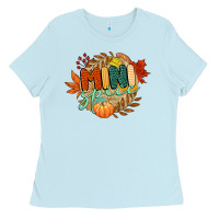 Baby Blue mini spice Ladies Tee - CowGirlArtShop